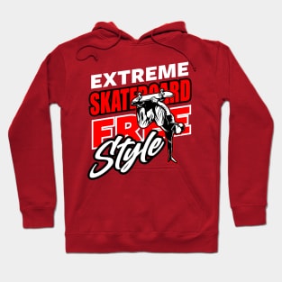 EXTREME SKATEBOARD FREESTYLE Hoodie